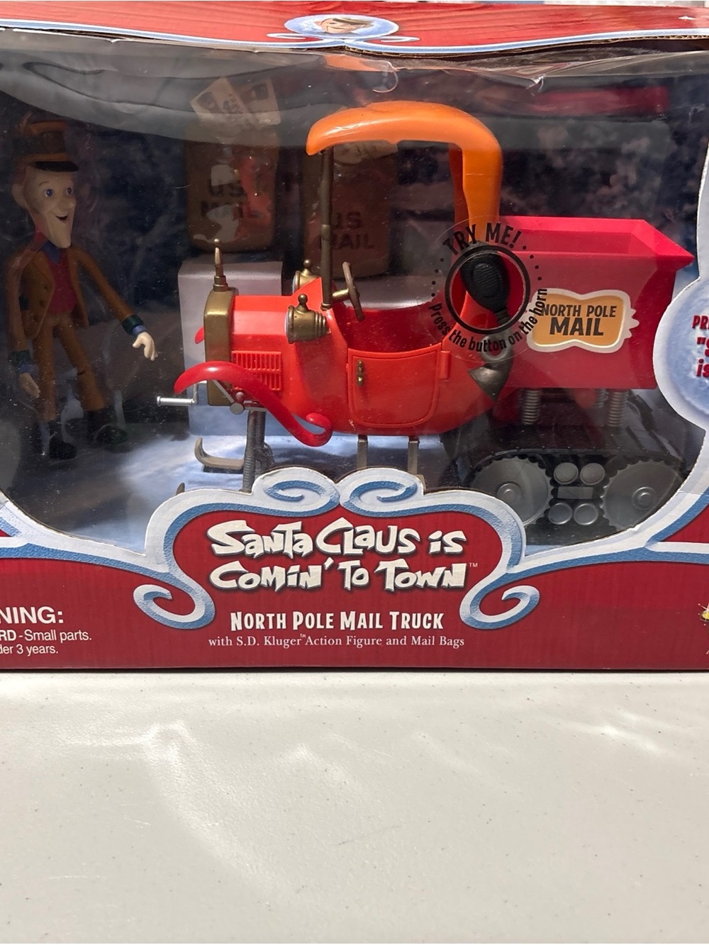 North Pole Mail Truck - Red